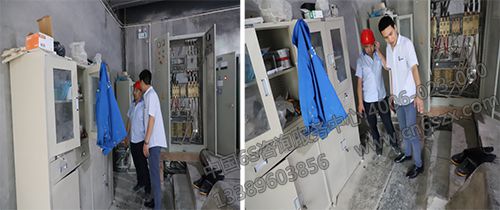 黃老師深入配電辦公室進行現場輔導